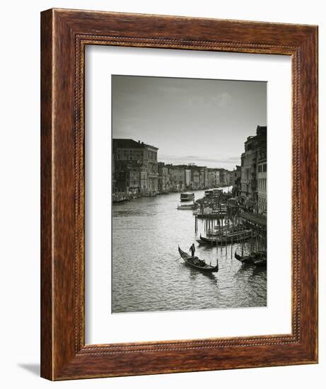 Grand Canal from the Rialto, Venice, Italy-Jon Arnold-Framed Photographic Print