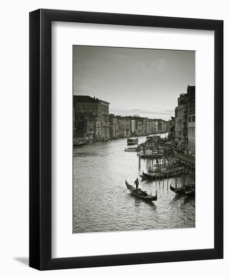 Grand Canal from the Rialto, Venice, Italy-Jon Arnold-Framed Photographic Print