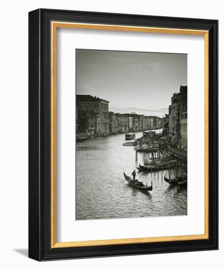 Grand Canal from the Rialto, Venice, Italy-Jon Arnold-Framed Photographic Print