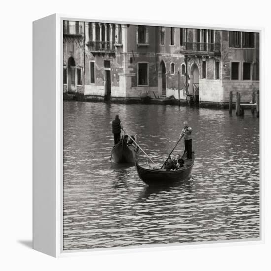 Grand Canal Gondoliers I-Rita Crane-Framed Premier Image Canvas