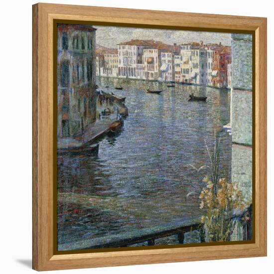 Grand Canal in Venice, 1907-Umberto Boccioni-Framed Premier Image Canvas