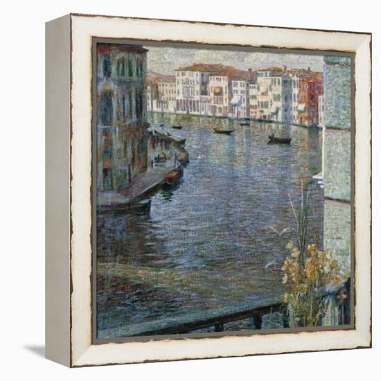 Grand Canal in Venice, 1907-Umberto Boccioni-Framed Premier Image Canvas