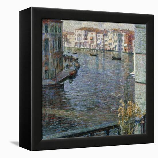 Grand Canal in Venice, 1907-Umberto Boccioni-Framed Premier Image Canvas