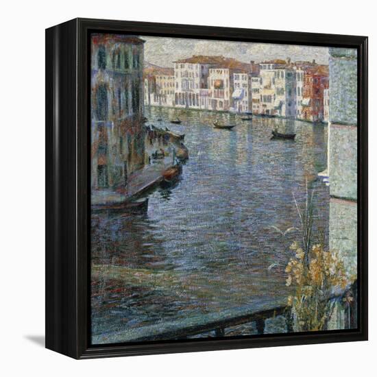 Grand Canal in Venice, 1907-Umberto Boccioni-Framed Premier Image Canvas