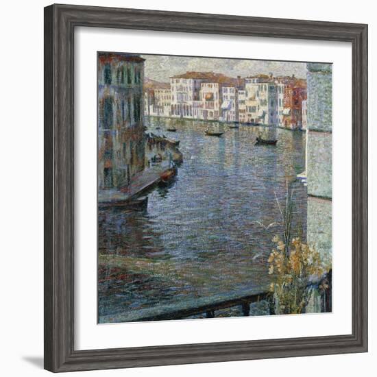 Grand Canal in Venice, 1907-Umberto Boccioni-Framed Giclee Print