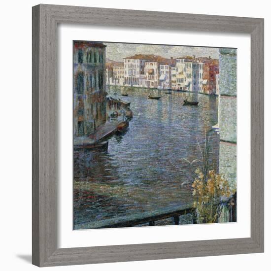 Grand Canal in Venice, 1907-Umberto Boccioni-Framed Giclee Print