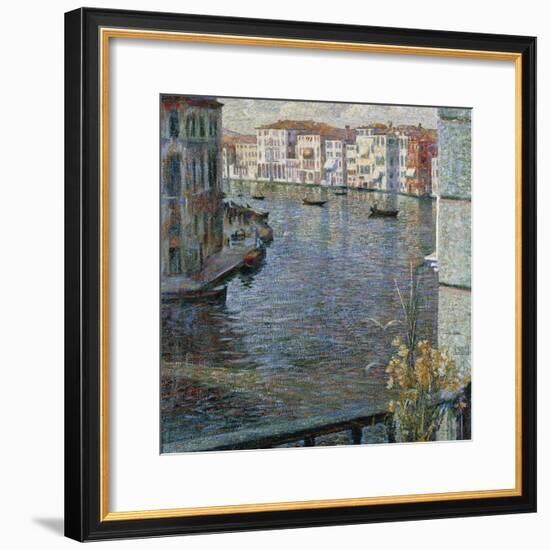 Grand Canal in Venice, 1907-Umberto Boccioni-Framed Giclee Print