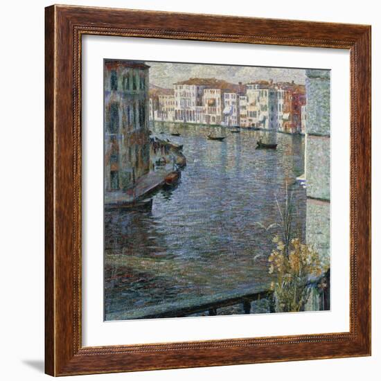 Grand Canal in Venice, 1907-Umberto Boccioni-Framed Giclee Print