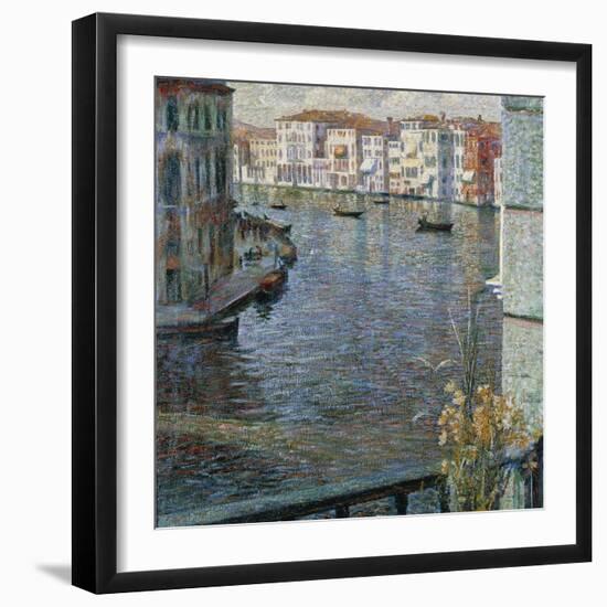 Grand Canal in Venice, 1907-Umberto Boccioni-Framed Giclee Print