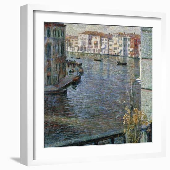 Grand Canal in Venice, 1907-Umberto Boccioni-Framed Giclee Print