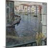 Grand Canal in Venice, 1907-Umberto Boccioni-Mounted Giclee Print