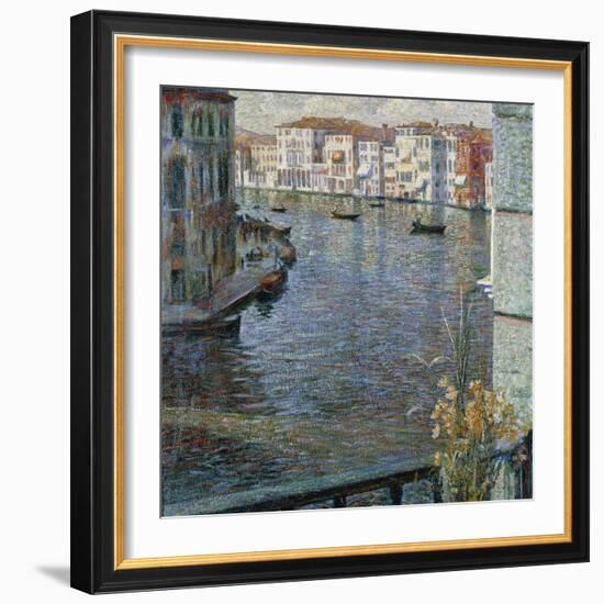 Grand Canal in Venice, 1907-Umberto Boccioni-Framed Giclee Print