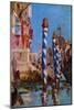 Grand Canal In Venice-Edouard Manet-Mounted Art Print