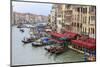 Grand Canal Restaurants and Gondolas. Venice. Italy-Tom Norring-Mounted Photographic Print