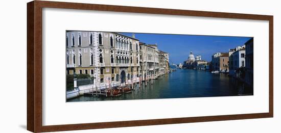Grand Canal, Santa Maria Della Salute, Venice, IT-Terry Why-Framed Photographic Print
