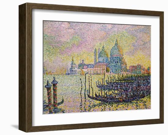 Grand Canal (Venic), 1905-Paul Signac-Framed Giclee Print