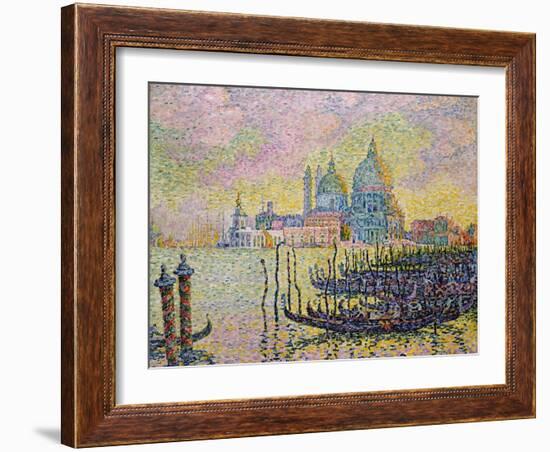 Grand Canal (Venic), 1905-Paul Signac-Framed Giclee Print