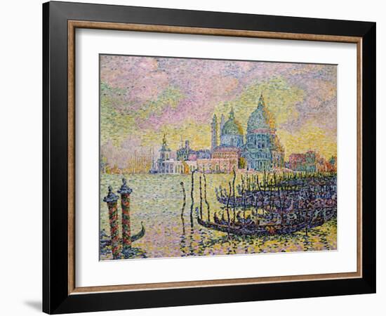 Grand Canal (Venic), 1905-Paul Signac-Framed Giclee Print