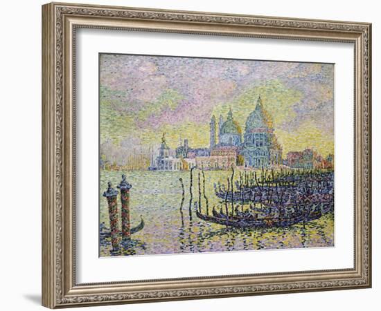 Grand Canal (Venic), 1905-Paul Signac-Framed Giclee Print