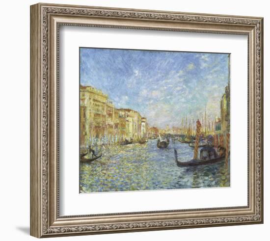 Grand Canal, Venice, 1881-Pierre-Auguste Renoir-Framed Art Print