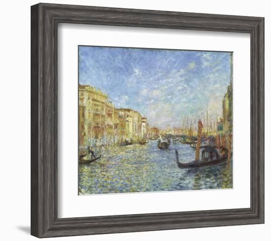 Grand Canal, Venice, 1881-Pierre-Auguste Renoir-Framed Art Print