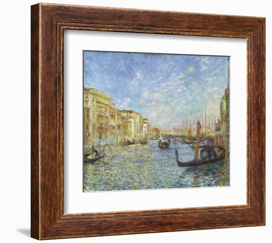 Grand Canal, Venice, 1881-Pierre-Auguste Renoir-Framed Art Print