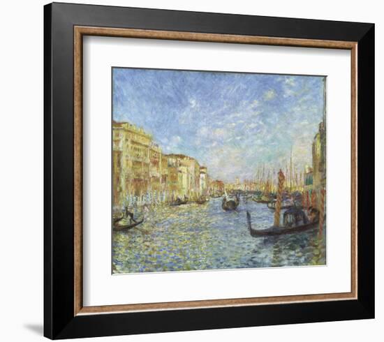 Grand Canal, Venice, 1881-Pierre-Auguste Renoir-Framed Art Print