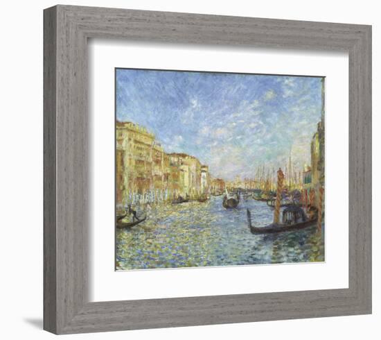 Grand Canal, Venice, 1881-Pierre-Auguste Renoir-Framed Art Print