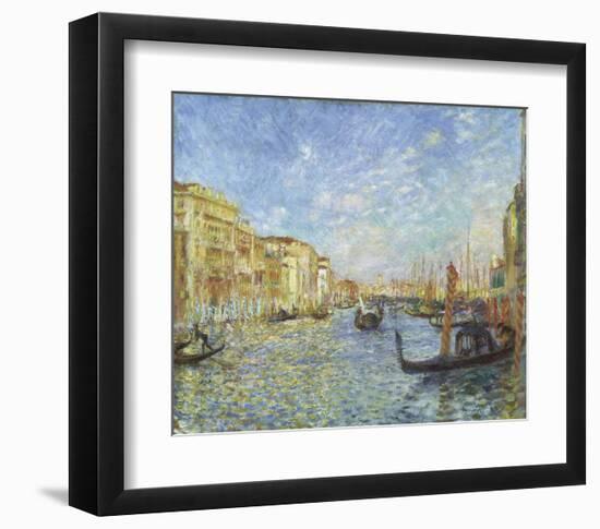 Grand Canal, Venice, 1881-Pierre-Auguste Renoir-Framed Art Print