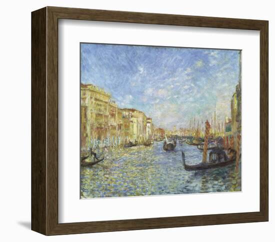 Grand Canal, Venice, 1881-Pierre-Auguste Renoir-Framed Art Print