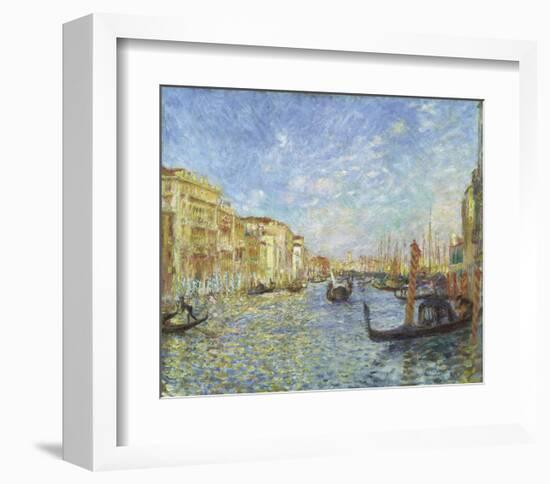 Grand Canal, Venice, 1881-Pierre-Auguste Renoir-Framed Art Print