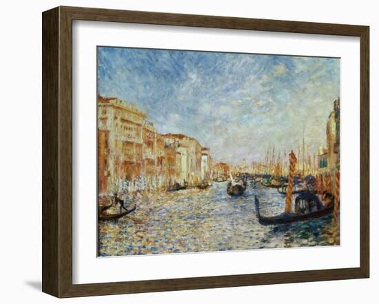 Grand Canal, Venice, 1881-Pierre-Auguste Renoir-Framed Giclee Print