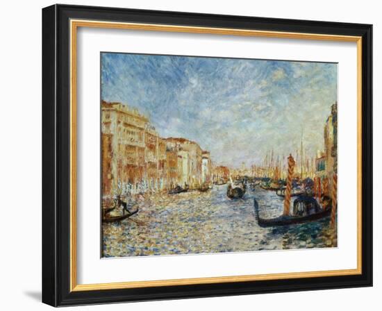 Grand Canal, Venice, 1881-Pierre-Auguste Renoir-Framed Giclee Print