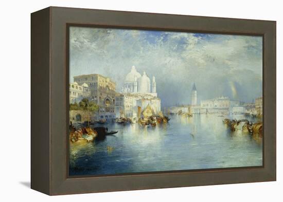 Grand Canal, Venice, 1903-Thomas Moran-Framed Premier Image Canvas