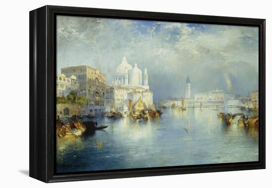 Grand Canal, Venice, 1903-Thomas Moran-Framed Premier Image Canvas