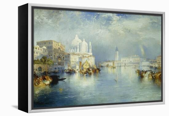 Grand Canal, Venice, 1903-Thomas Moran-Framed Premier Image Canvas