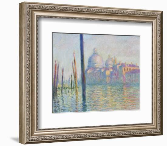 Grand Canal, Venice, 1908-Claude Monet-Framed Art Print