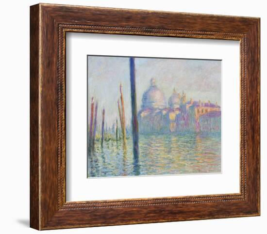 Grand Canal, Venice, 1908-Claude Monet-Framed Art Print