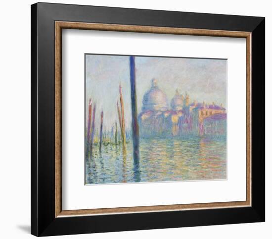 Grand Canal, Venice, 1908-Claude Monet-Framed Art Print