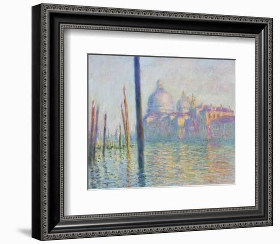 Grand Canal, Venice, 1908-Claude Monet-Framed Art Print