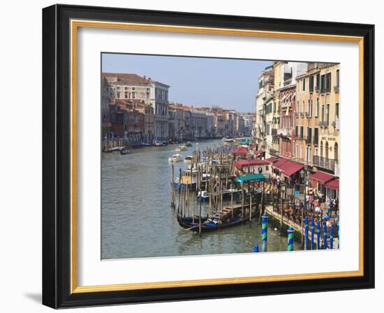 Grand Canal, Venice, UNESCO World Heritage Site, Veneto, Italy, Europe-Amanda Hall-Framed Photographic Print