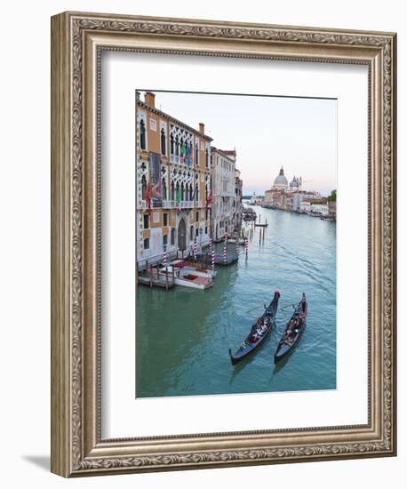 Grand Canal, Venice, UNESCO World Heritage Site, Veneto, Italy, Europe-Amanda Hall-Framed Photographic Print