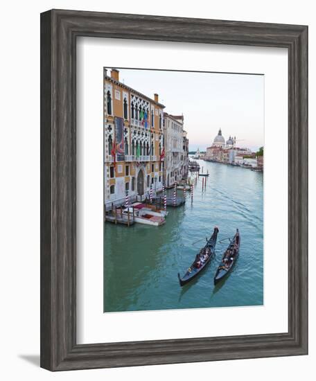 Grand Canal, Venice, UNESCO World Heritage Site, Veneto, Italy, Europe-Amanda Hall-Framed Photographic Print