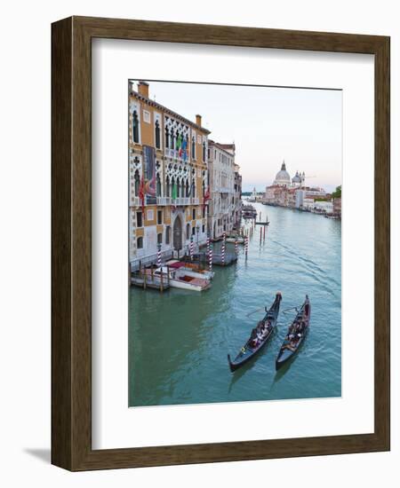 Grand Canal, Venice, UNESCO World Heritage Site, Veneto, Italy, Europe-Amanda Hall-Framed Photographic Print