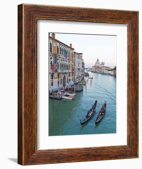 Grand Canal, Venice, UNESCO World Heritage Site, Veneto, Italy, Europe-Amanda Hall-Framed Photographic Print