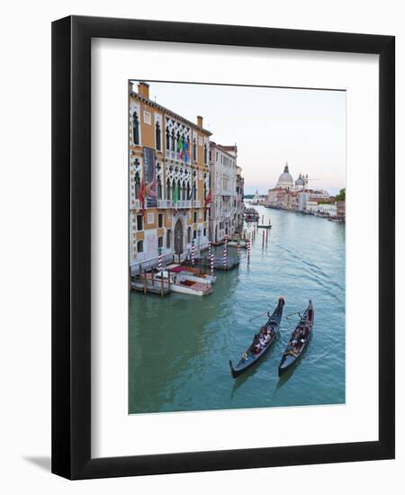 Grand Canal, Venice, UNESCO World Heritage Site, Veneto, Italy, Europe-Amanda Hall-Framed Photographic Print