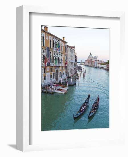 Grand Canal, Venice, UNESCO World Heritage Site, Veneto, Italy, Europe-Amanda Hall-Framed Photographic Print