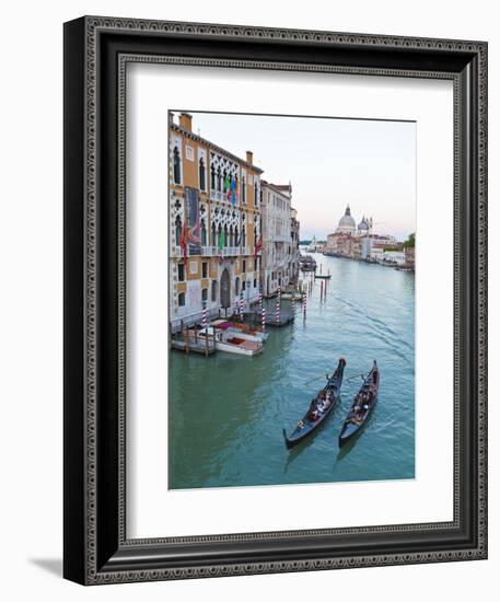 Grand Canal, Venice, UNESCO World Heritage Site, Veneto, Italy, Europe-Amanda Hall-Framed Photographic Print