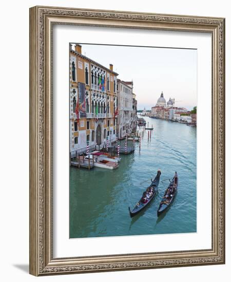 Grand Canal, Venice, UNESCO World Heritage Site, Veneto, Italy, Europe-Amanda Hall-Framed Photographic Print