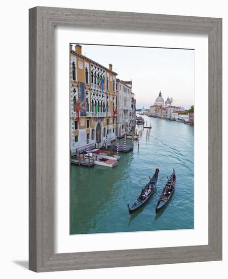 Grand Canal, Venice, UNESCO World Heritage Site, Veneto, Italy, Europe-Amanda Hall-Framed Photographic Print